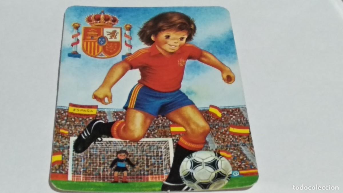 Coleccionismo calendarios: CALENDARIO DE BOLSILLO ESCUDO Y JUGADOR SELECCI&Oacute;N ESPA&Ntilde;OLA 1990