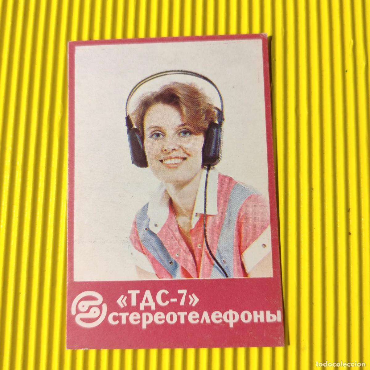 Sammeln von Kalendern: CALENDARIO BOLSILLO ** TAC- 7 ** TELEFONOS STEREOS ** RUSIA ** T4
