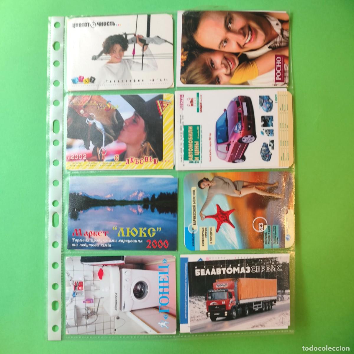 Coleccionismo calendarios: CALENDARIO BOLSILLO ** LOTE 8 UNIDADES DEL 1997 AL 2002 + FUNDA ** RUSIA ** B29