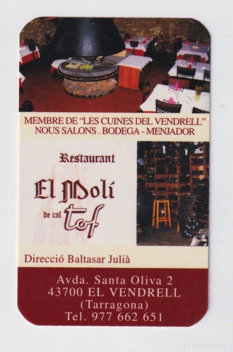 Coleccionismo Calendarios: CALENDARIO DE A&Ntilde;O 2006 CON PUBLICIDAD DE EL MOLI RESTAURANTE EL VENDRELL EN CATAL&Aacute;N