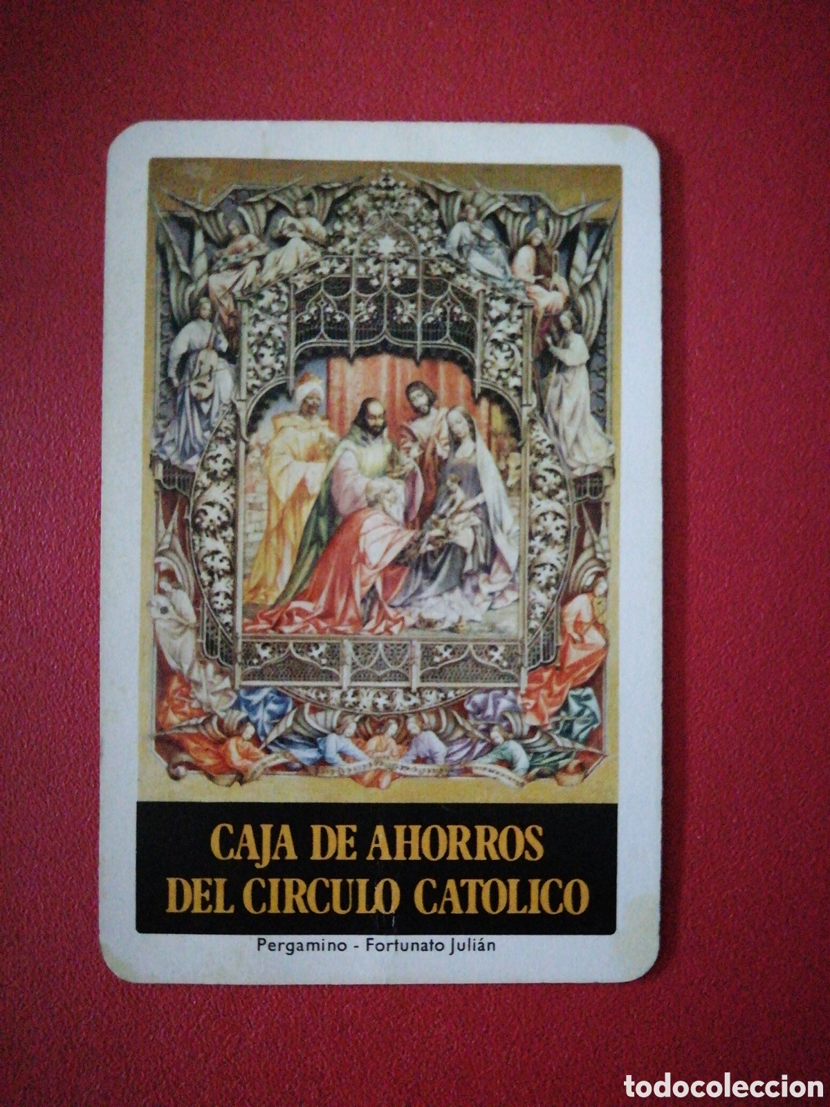 Collectionnisme Calendriers: Caja de c&iacute;rculo de Burgos Fournier a&ntilde;o 1983