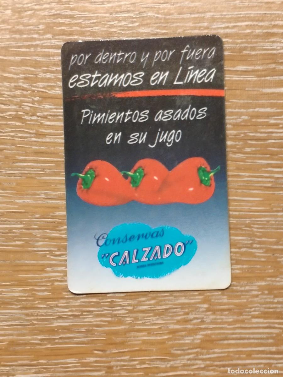 Collectables Calendars: VCK 3648 CALENDARIO BOLSILLO - A&Ntilde;O 1988 - CONSERVAS CALZADO - PIMIENTOS ASADOS EN SU JUGO