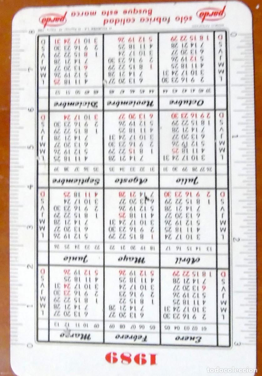 Coleccionismo calendarios: CALENDARIO 1988 1989 1990