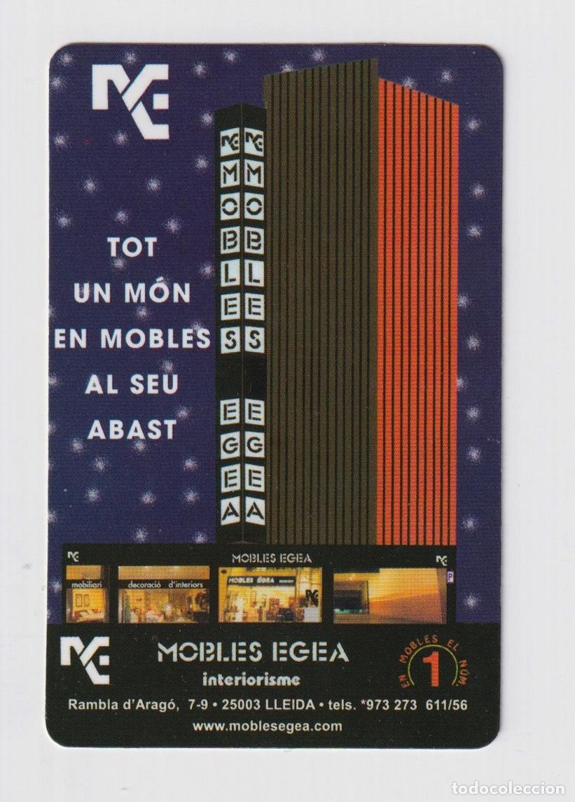 Collectionnisme Calendriers: CALENDARIO DE A&Ntilde;O 2009 CON PUBLICIDAD DE MOBLES EGEA LLEIDA S EN CATALAN