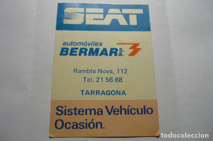 Coleccionismo calendarios: calendario seat -1983 tarragona