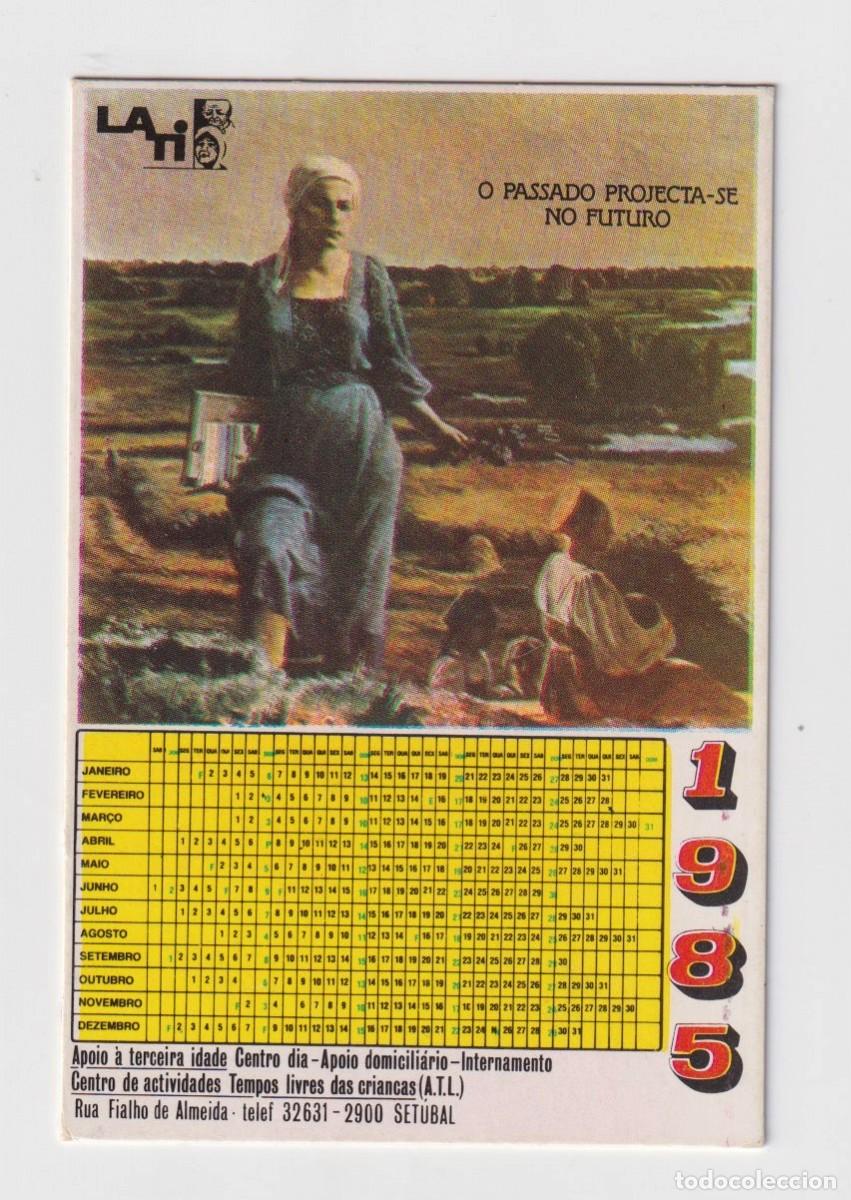 Collectables Calendars: CALENDARIOS A&Ntilde;O 1985 EDITOR AVES CRIANZA SETUBAL EN EXTRANJEROS