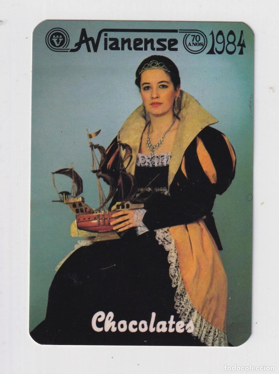 Coleccionismo Calendarios: CALENDARIOS A&Ntilde;O 1984 EDITOR CHOCOLATE AVIANENSE EN EXTRANJEROS