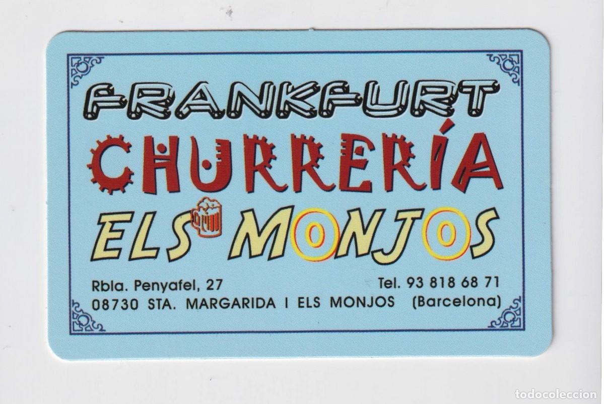 Sammeln von Kalendern: CALENDARIOS DE PUBLICIDAD DE FRANKFURT CHURRERIA ELS MONJOS A&Ntilde;O 2009 EN CATAL&Aacute;N