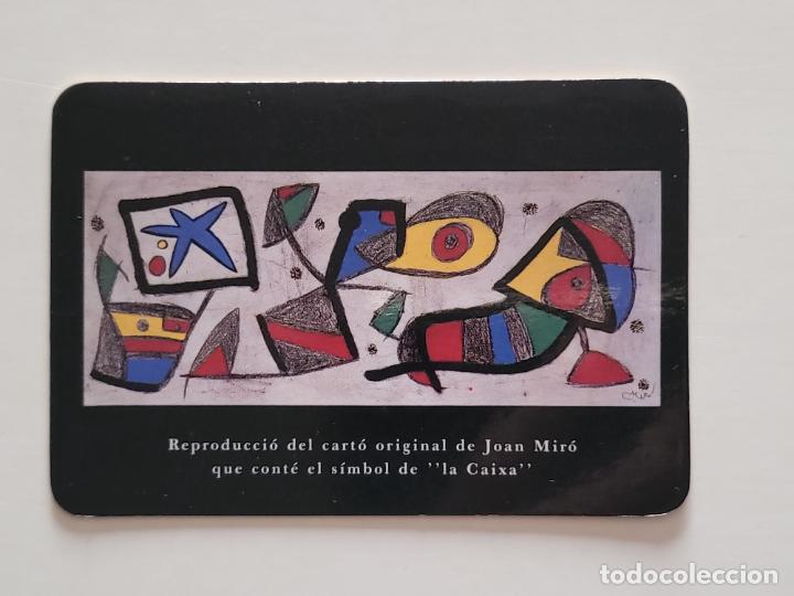 Coleccionismo Calendarios: CALENDARIO DE BOLSILLO LA CAIXA CAIXABANK MOSAICO JOAN MIR&Oacute; A&Ntilde;O 1991