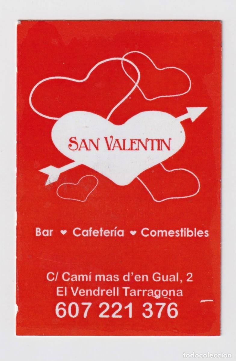 Sammeln von Kalendern: CALENDARIO DE A&Ntilde;O 2010 CON PUBLICIDAD DE BAR SAN VALENTIN VENDRELL TARRAGONA EN CATALAN