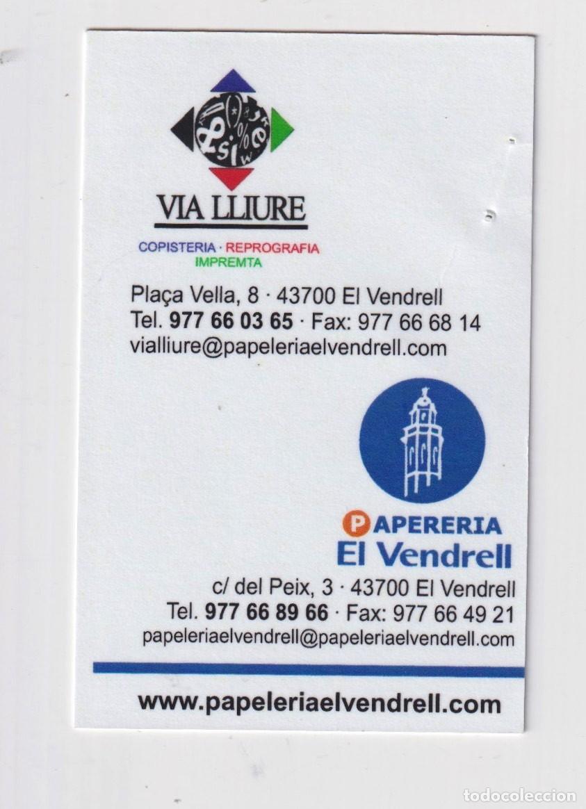 Collezionismo Calendari: CALENDARIO DE A&Ntilde;O 2011 CON PUBLICIDAD DE PAPELERIA EL VENDRELL EN CATALAN