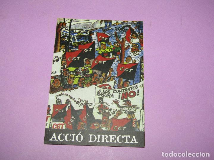 Coleccionismo Calendarios: Antiguo Calendario Laboral Publicidad de CGT Valencia Confederaci&oacute;n General del Trabajo del A&ntilde;o 1998