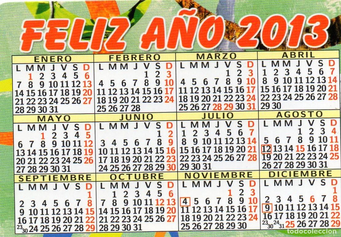 Coleccionismo calendarios: Calendario de Serie 2013 - SERIE - CB. N&ordm; 89