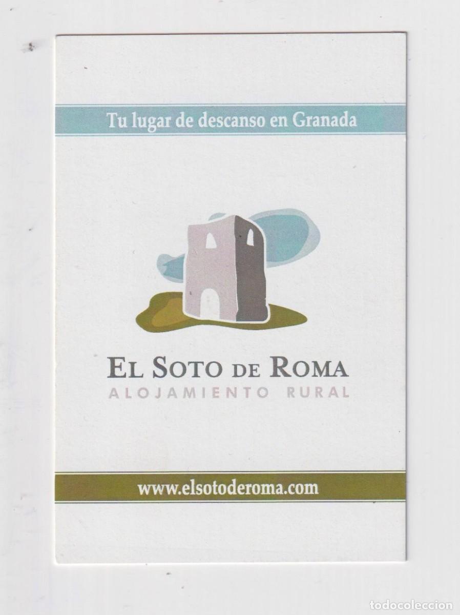 Colecionismo Calend&aacute;rios: CALENDARIO DE A&Ntilde;O 2005 CON PUBLICIDAD DE EL SOTO DE ROMA GRANADA EN ESPA&Ntilde;OL