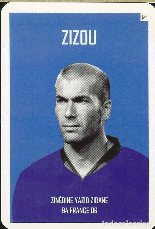 Coleccionismo Calendarios: CALENDARIO DE BOLSILLO - 2021 - F&Uacute;TBOL - ZIDANE - FRANCIA