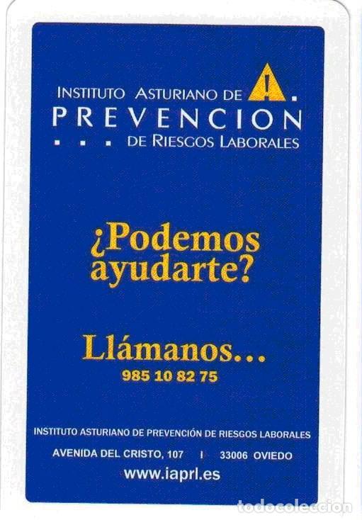 Collectables Calendars: CALENDARIO FOURNIER INSTITUTO ASTURIANO DE PREVENCION DE RIESGOS LABORALES 2009