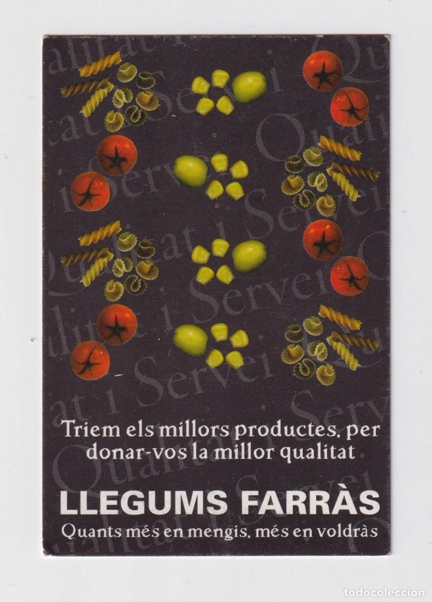 Coleccionismo Calendarios: CALENDARIO DE A&Ntilde;O 1999 EN PUBLICIDAD DE LLEGUMS FARR&Aacute;S EN CATALAN