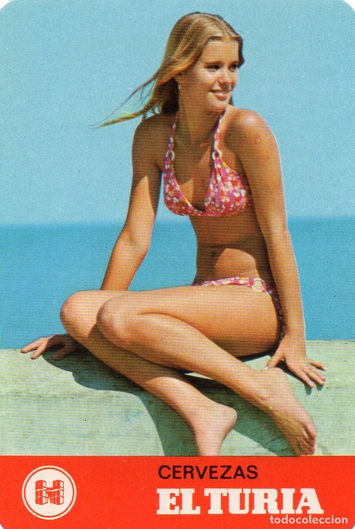 Coleccionismo Calendarios: Calendario de Chicas - Publicidad 1974 - CERVEZA STARK - TURIA