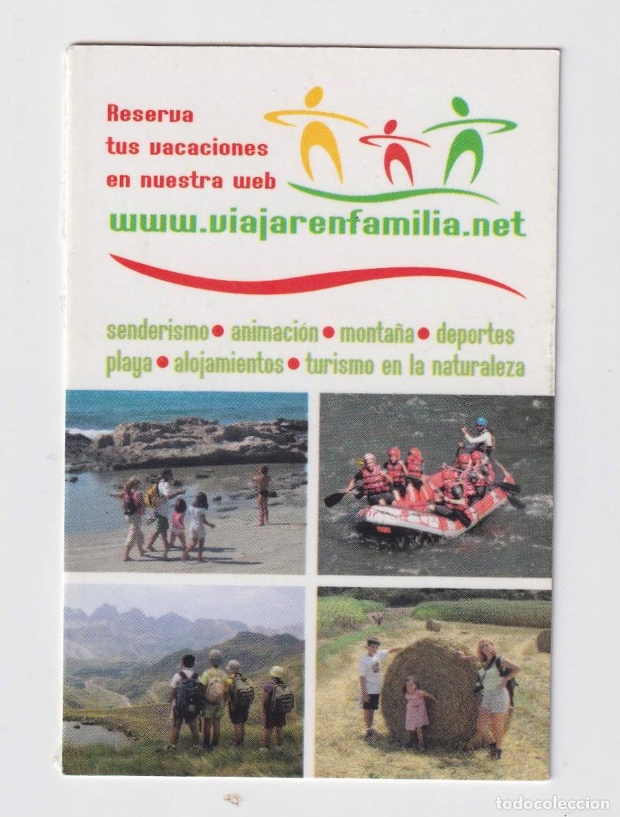 Collezionismo Calendari: CALENDARIO DE A&Ntilde;O 2002 CON PUBLICIDAD DE VIAJAR EN FAMILIA EN ESPA&Ntilde;OL