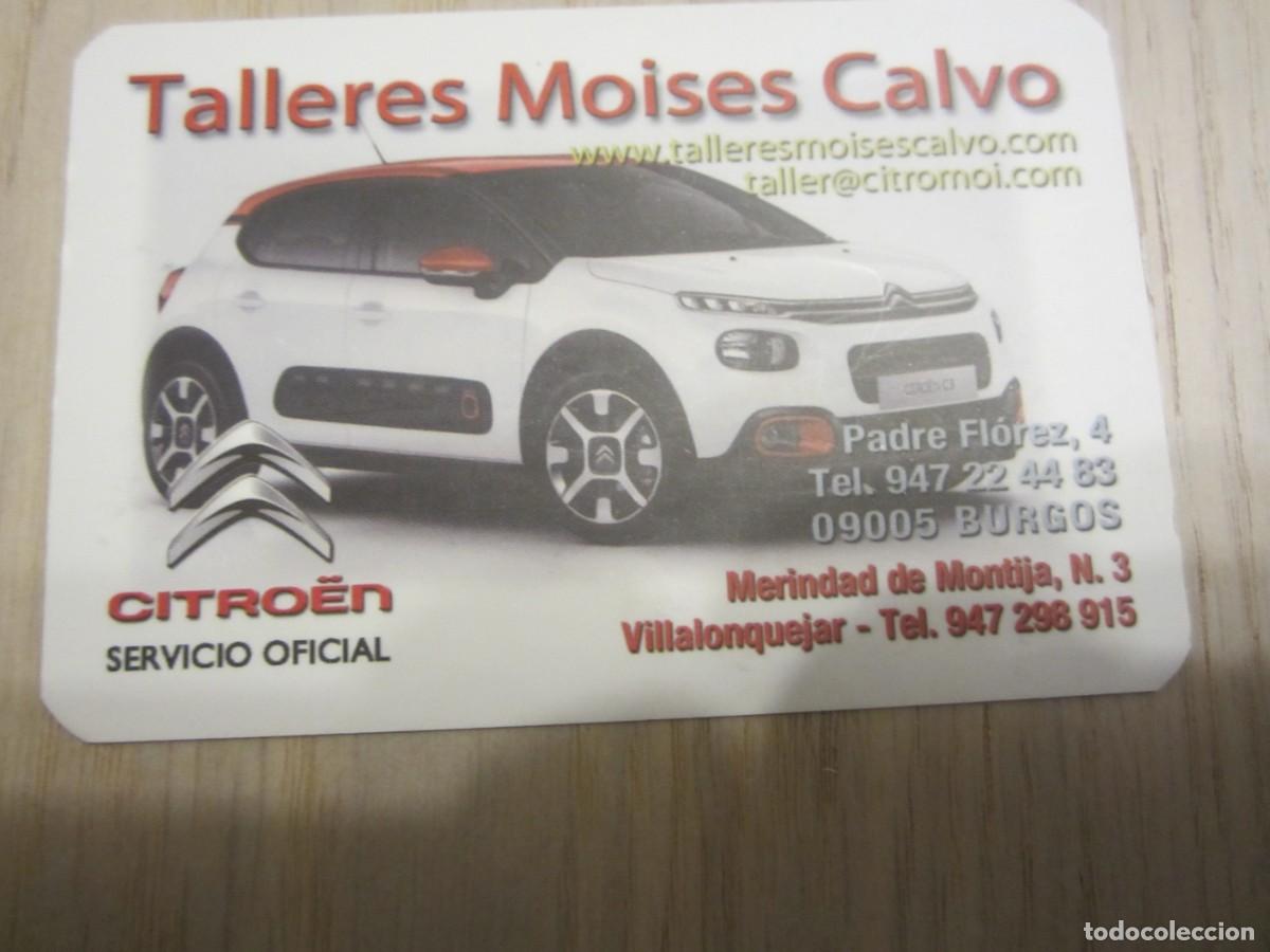 Coleccionismo Calendarios: Calendario Talleres Moises Calvo Citroen 2017