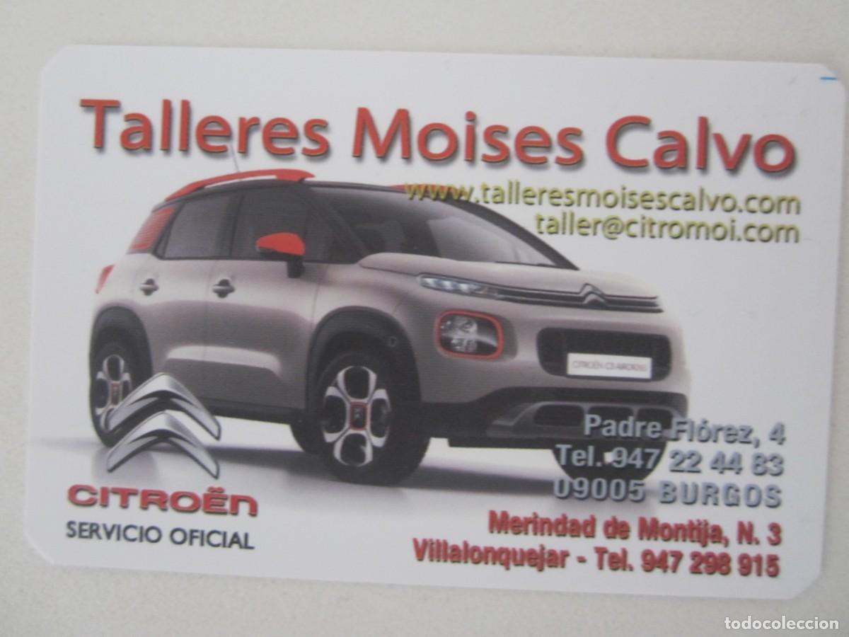 Coleccionismo Calendarios: Calendario Talleres Moises Calvo Citroen 2018