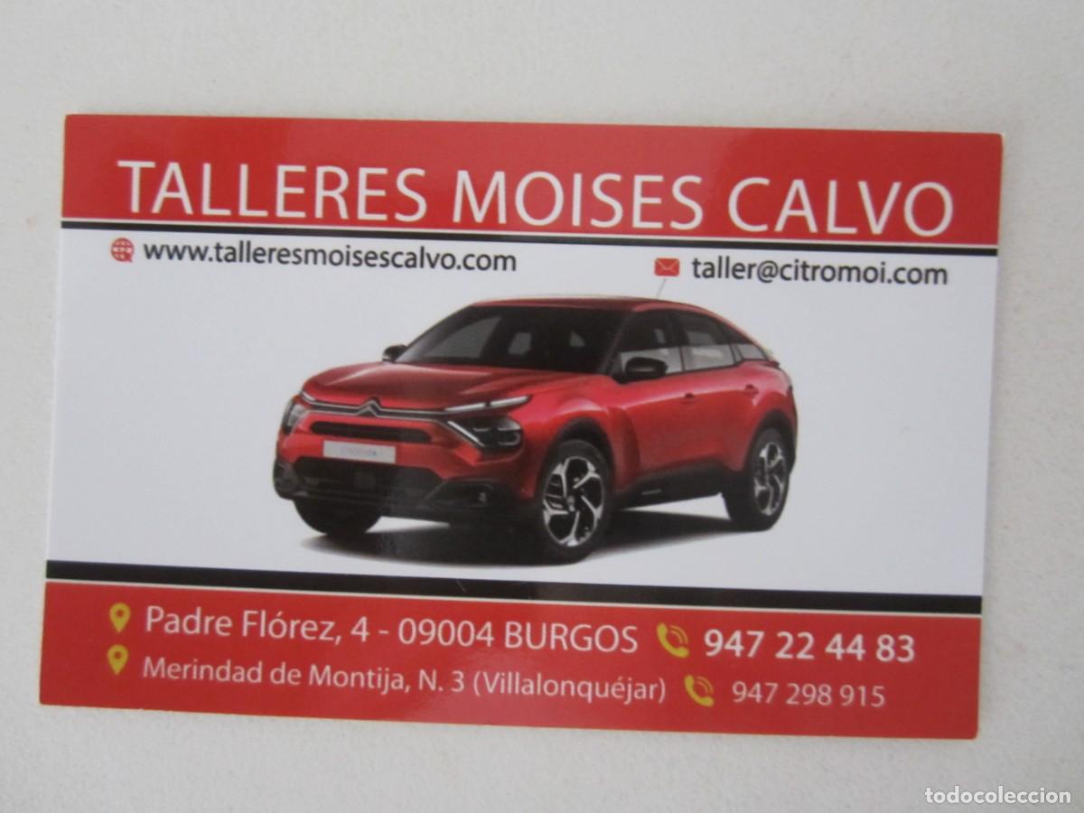 Coleccionismo Calendarios: Calendario Talleres Moises Calvo Citroen 2021