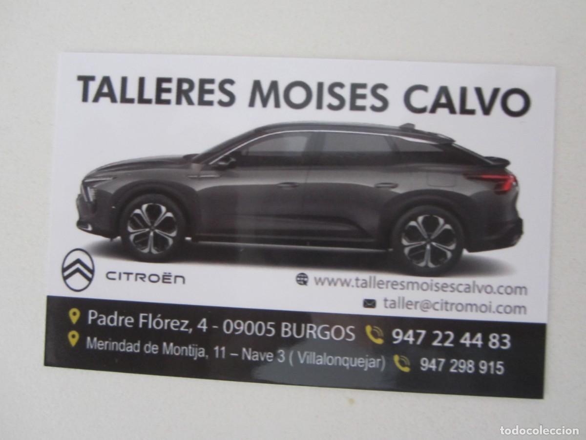 Coleccionismo Calendarios: Calendario Talleres Moises Calvo Citroen 2023