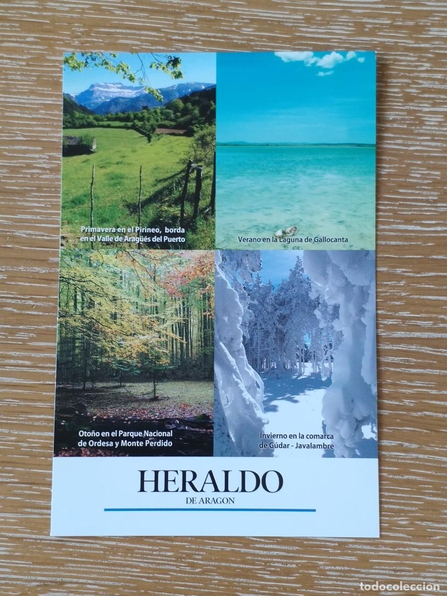 Coleccionismo Calendarios: CALENDARIO TAMA&Ntilde;O POSTAL - A&Ntilde;O 2009 - HERALDO DE ARAG&Oacute;N - PERI&Oacute;DICO DIARIO