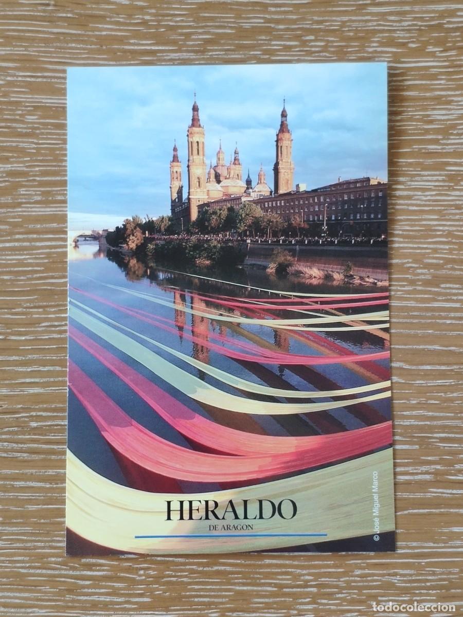 Coleccionismo Calendarios: CALENDARIO TAMA&Ntilde;O POSTAL - A&Ntilde;O 2002 - HERALDO DE ARAG&Oacute;N - PERI&Oacute;DICO DIARIO