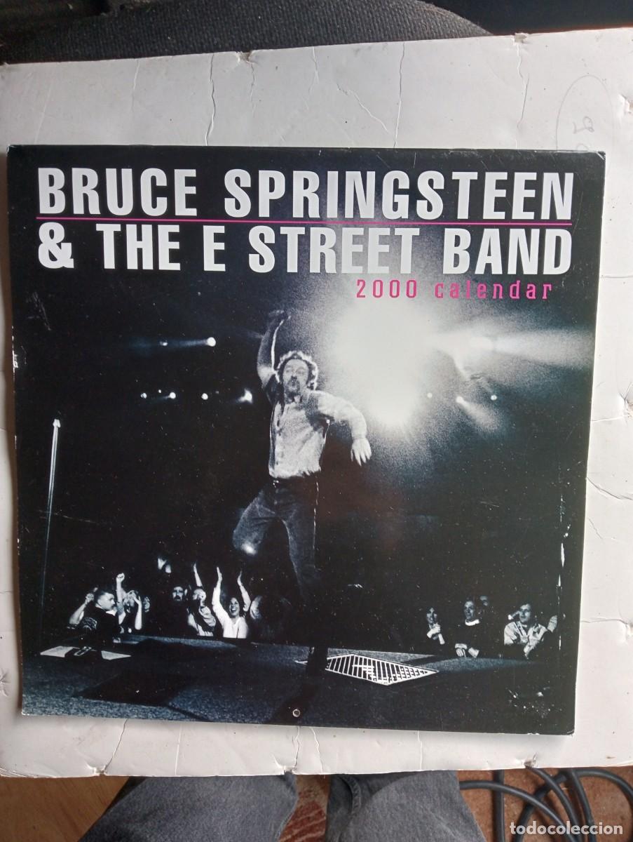 Coleccionismo Calendarios: calendario bruce springsteen a&ntilde;o 2000 medidas 30x30