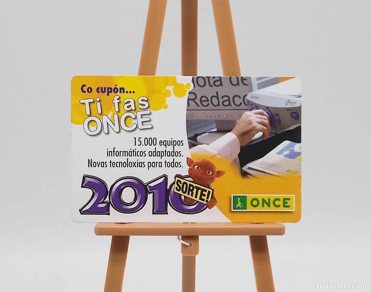 Coleccionismo calendarios: Calendario de bolsillo - 2010 - Publicitario - ONCE