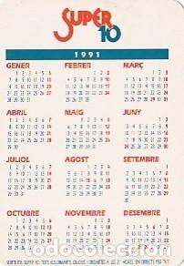 Collezionismo Calendari: calendario bolsillo - super 10 / loto - a&ntilde;o 1991 - nuevo