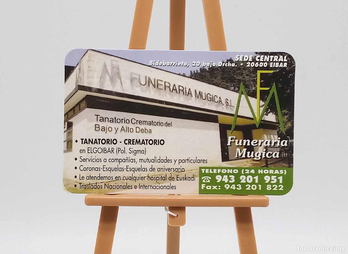 Coleccionismo calendarios: Calendario de bolsillo - 2009 - Publicitario - Funeraria Mugica S.L. - Eibar
