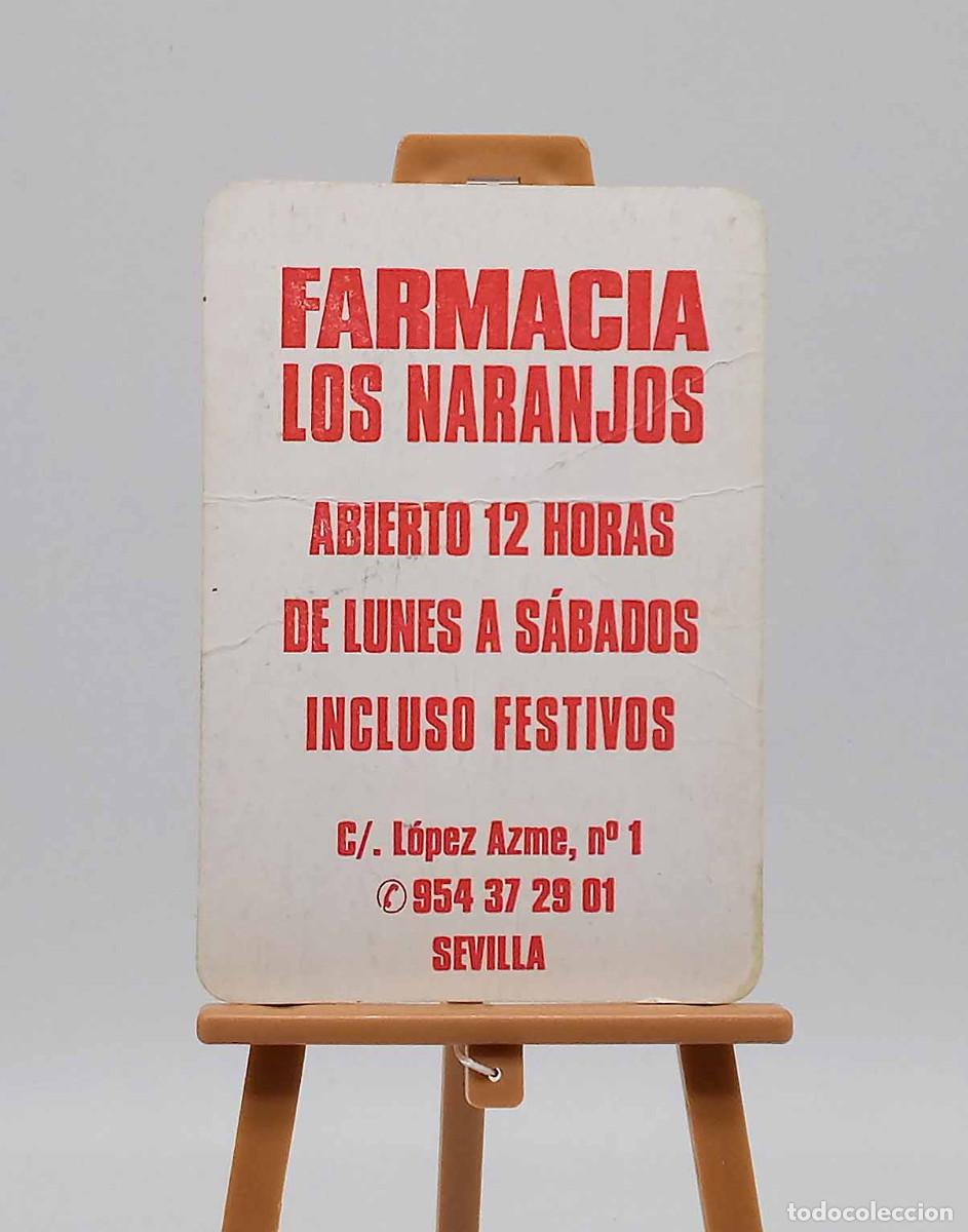 Coleccionismo calendarios: Calendario de bolsillo - 2010 - Publicitario - Farmacia Los Naranjos - Sevilla