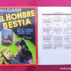 Coleccionismo Calendarios: CALENDARIO PUBLICITARIO DE BOLSILLO . CINE. 2010.EL VAMPIRO.. Lote 389877259