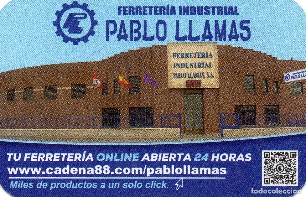 Coleccionismo calendarios: Calendario de Publicidad 2021 - FERRETERIA PABLO LLAMAS