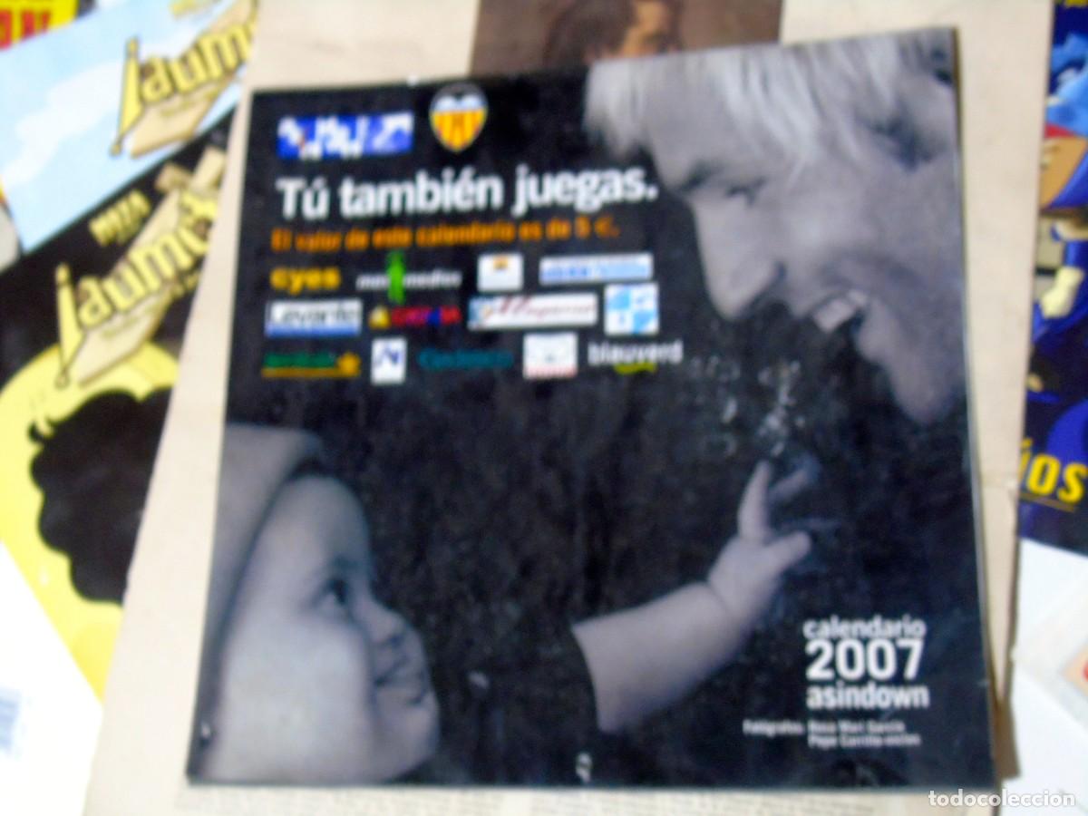 Coleccionismo calendarios: CALENDARIO 2007 VALENCIA C.F