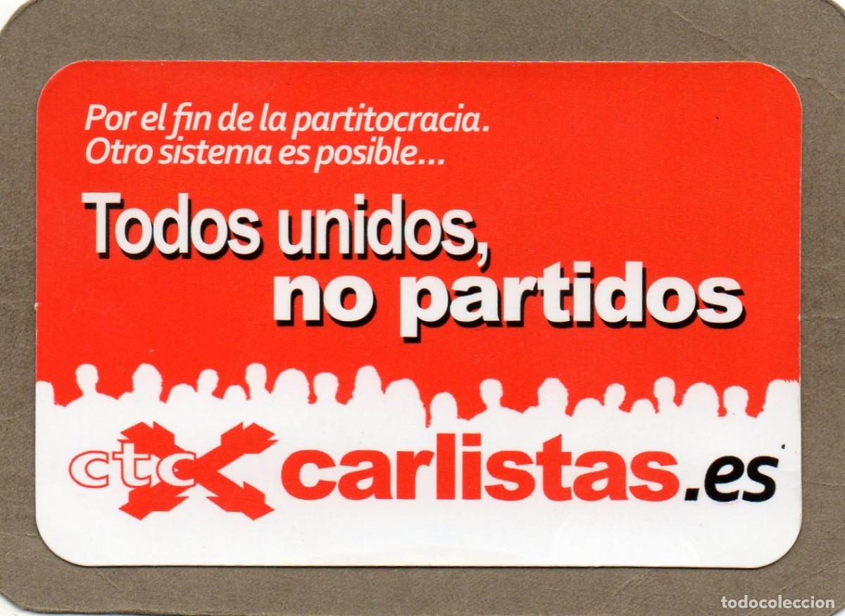 Coleccionismo calendarios: Calendario de Publicidad 2016 - COMUNIOS TRADICIONALISTA CARLISTA