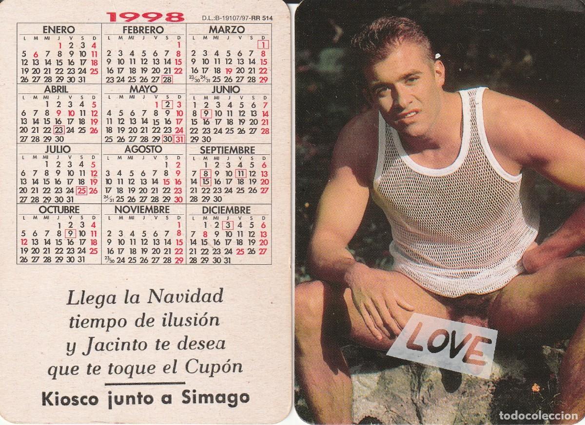 Coleccionismo Calendarios: ANTIGUO CALENDARIO DE BOLSILLO - A&Ntilde;O 1998 - EROTICO