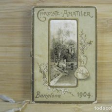 Coleccionismo Calendarios: CHOCOLATE AMATLLER-AÑO 1904-CALENDARIO ALMANAQUE ANTIGUO-VER FOTOS-(100.679)