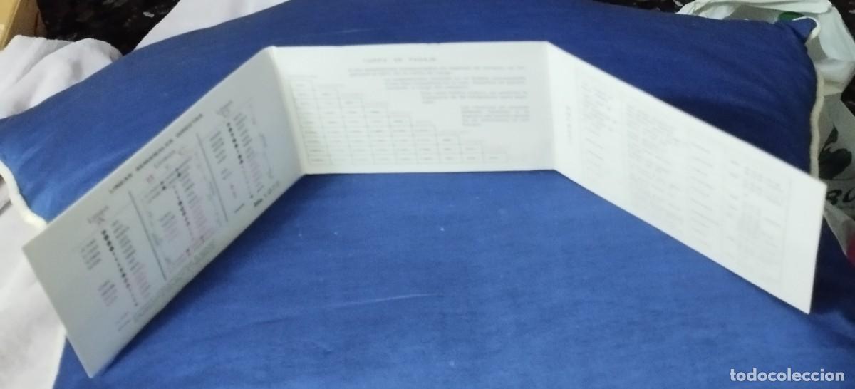 Coleccionismo calendarios: Tr&iacute;ptico calendario de 1972 - Foto 2