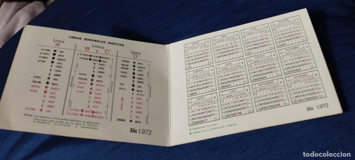 Coleccionismo calendarios: Tr&iacute;ptico calendario de 1972 - Foto 4