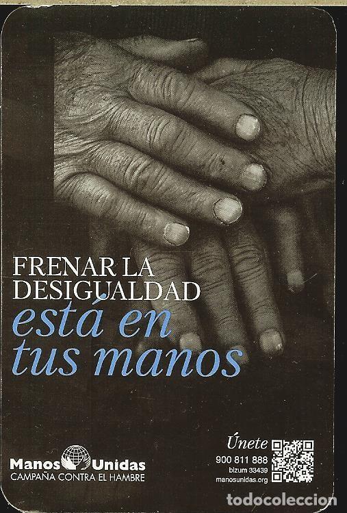 Coleccionismo Calendarios: CALENDARIO DE PUBLICIDAD - 2023 - MANOS UNIDAS