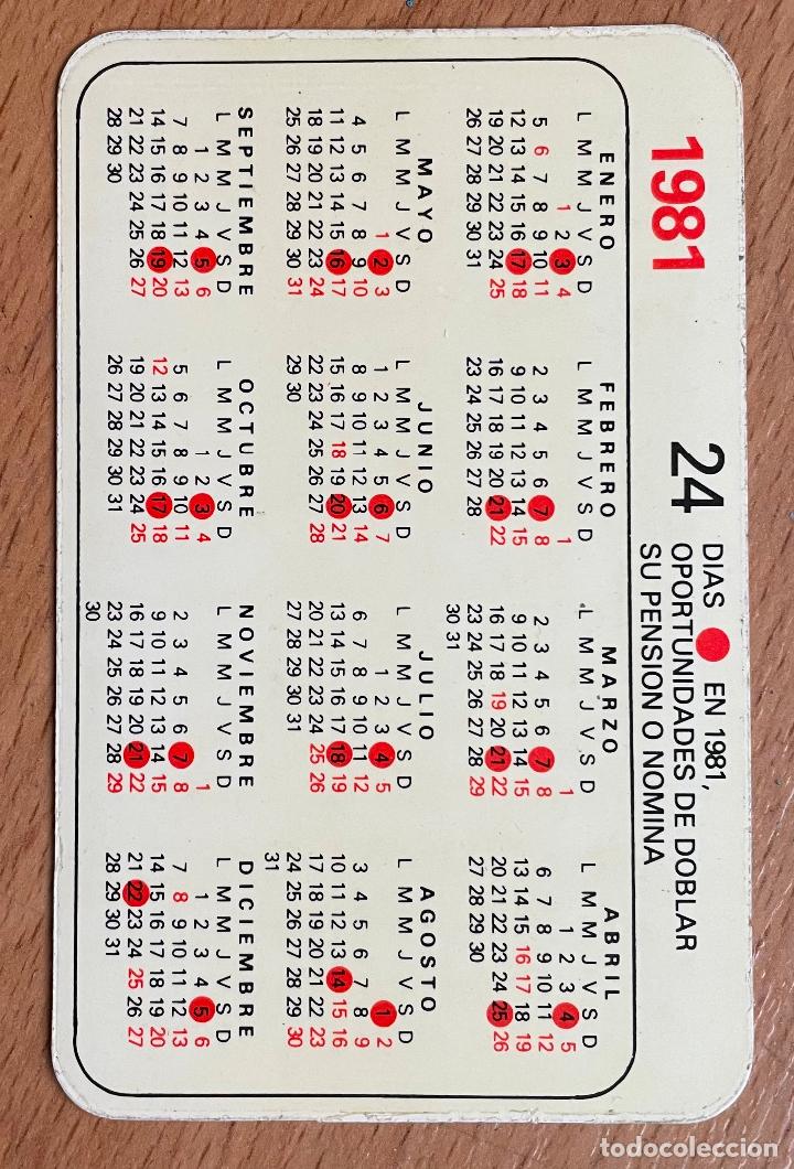 Coleccionismo calendarios: CALENDARIO CAJA INMACULADA 1981, - Foto 2