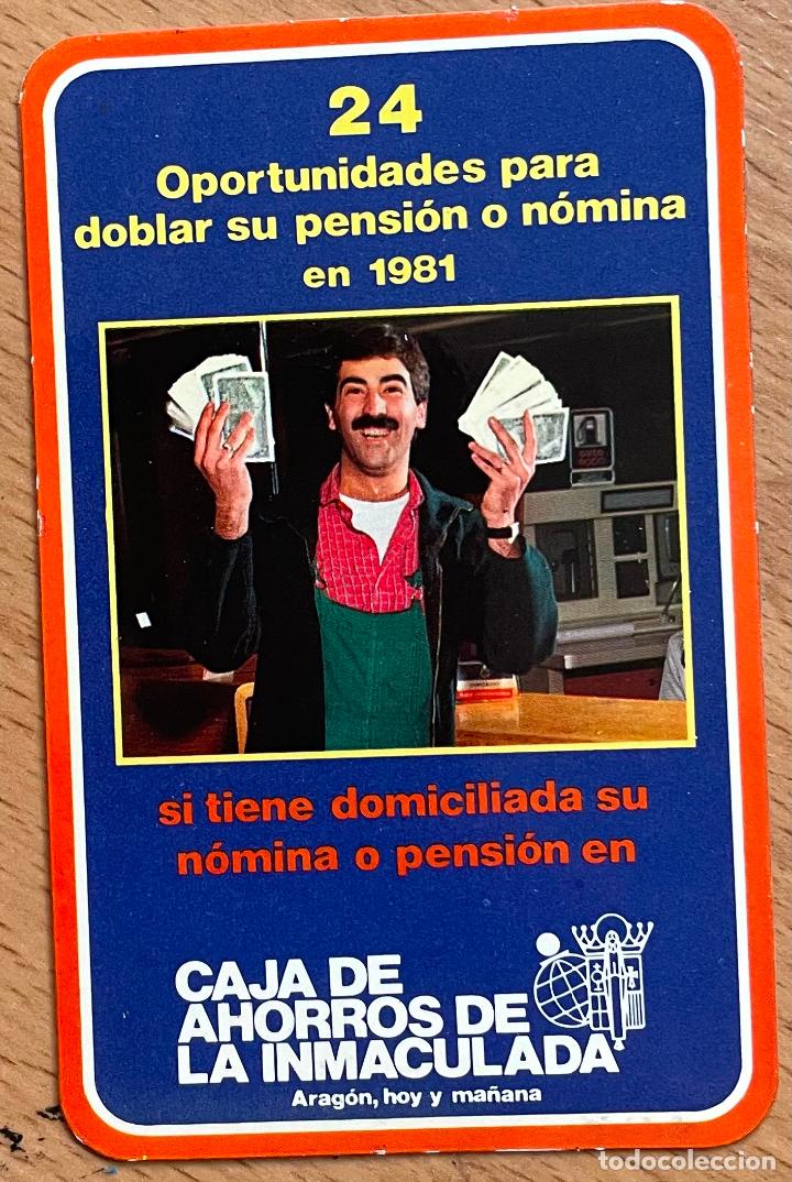 Coleccionismo calendarios: CALENDARIO CAJA INMACULADA 1981, - Foto 1