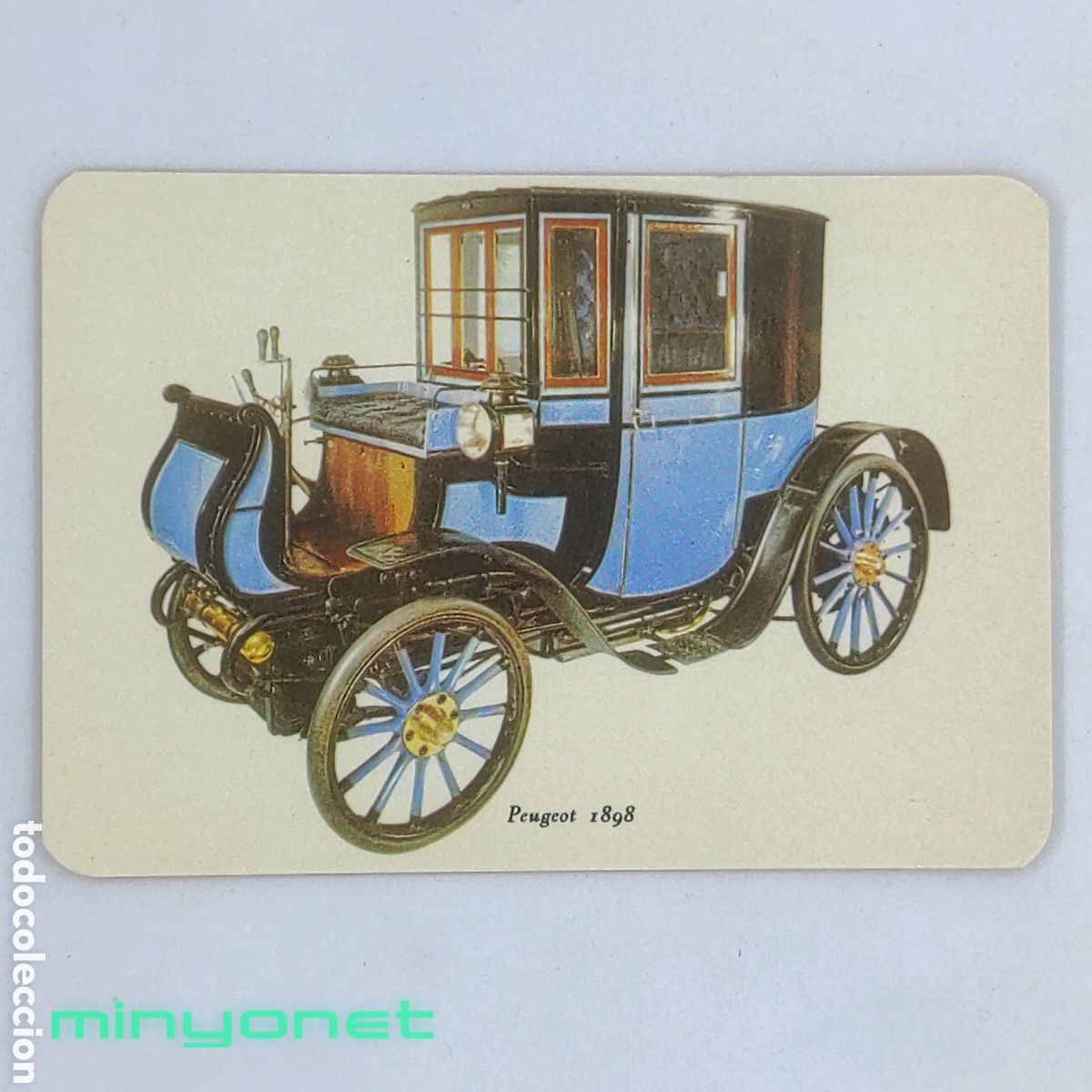 Coleccionismo Calendarios: Calendario de serie Gray B 114 de 1974 - Peugeot - Delta - tema coches autom&oacute;viles