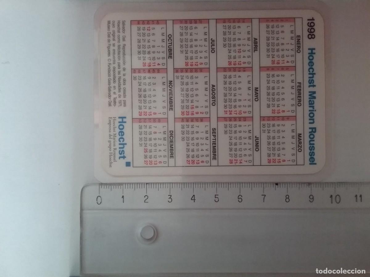 Coleccionismo calendarios: Hoechst Marion Roussel. 1998. - Foto 2
