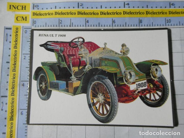 Coleccionismo Calendarios: CALENDARIO DE BOLSILLO COCHES MOTOS. A&Ntilde;O 1993. RENAULT 1908. 44
