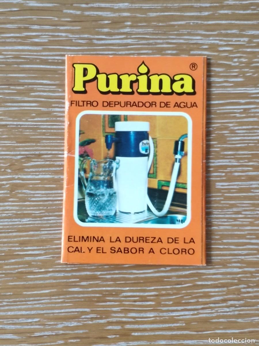 Coleccionismo calendarios: VCK 3766 Calendario bolsillo - A&Ntilde;O 1980 1981 - PURINA FILTRO AGUA - PRODINTER