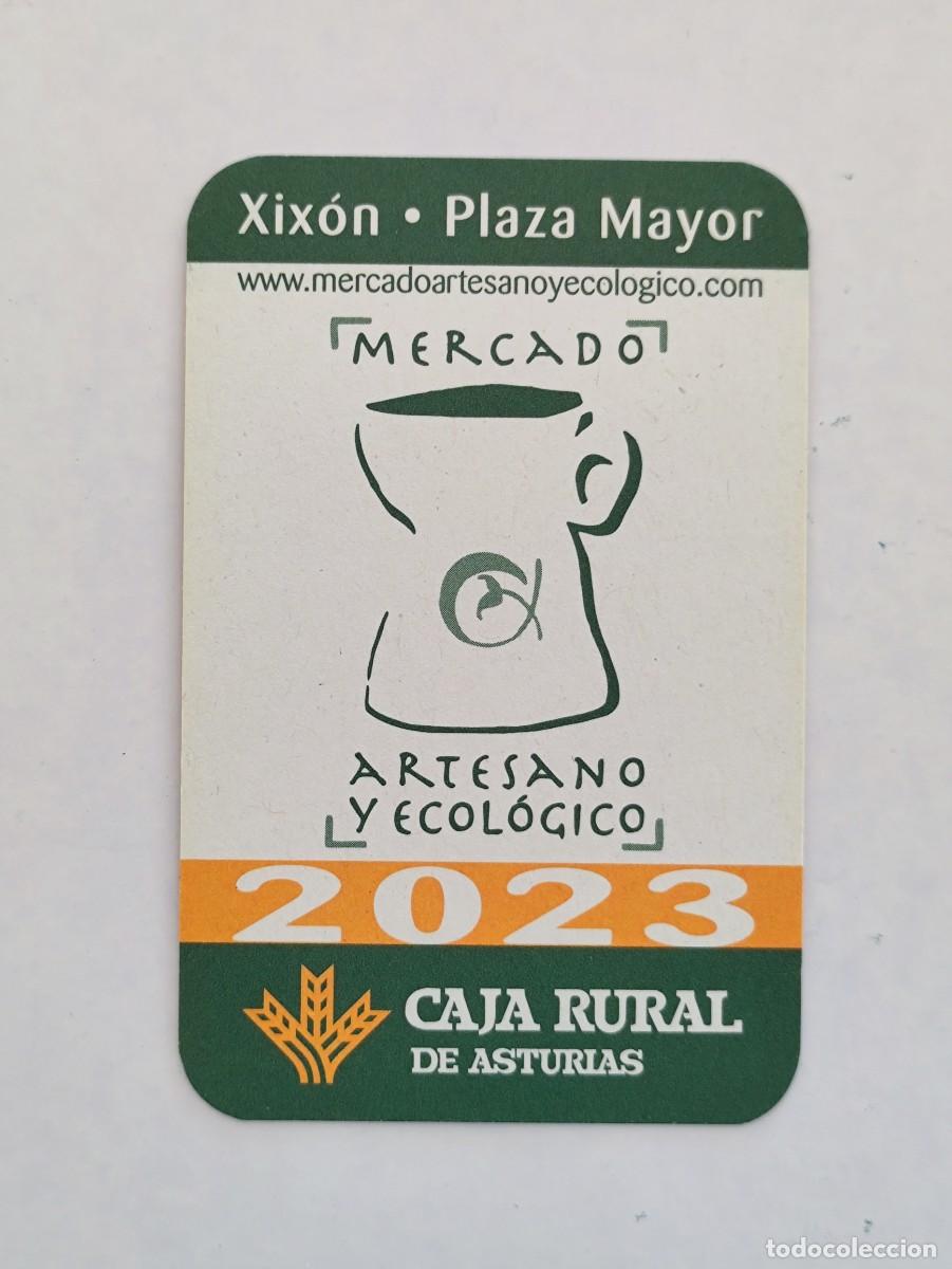 Coleccionismo Calendarios: CALENDARIO BOLSILLO 2023 - MERCADO ARTESANO ECOLOGICO / CAJA RURAL DE ASTURIAS - GIJON ASTURIAS